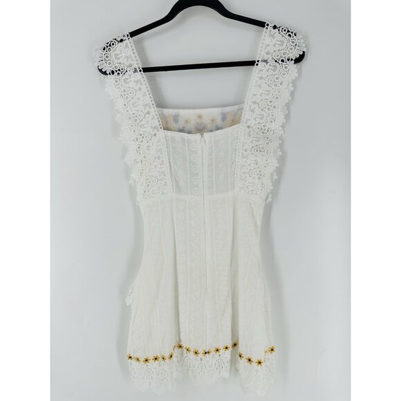 Herencia Collection Angelita Mini Embroidered Dress Women’s XS EUC - Picture 6 of 8